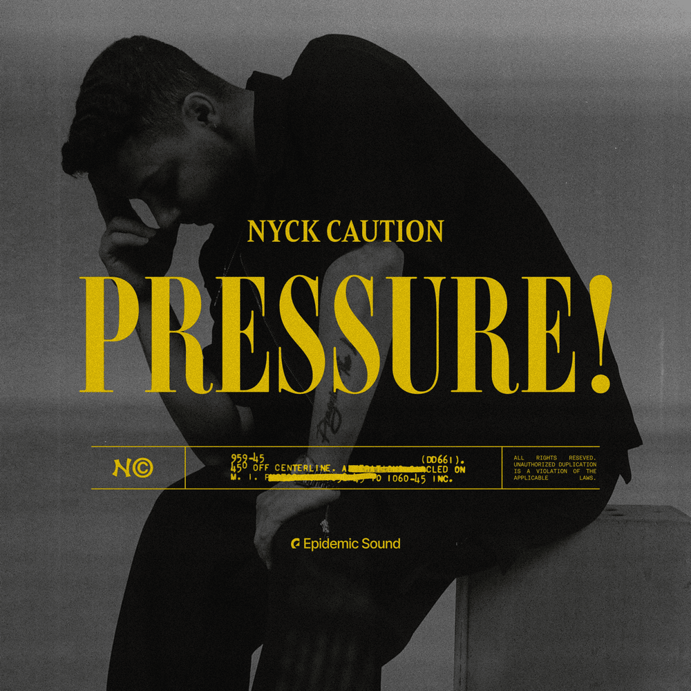 Nyck Caution Pressure cover artwork selected from the licensed music catalog.